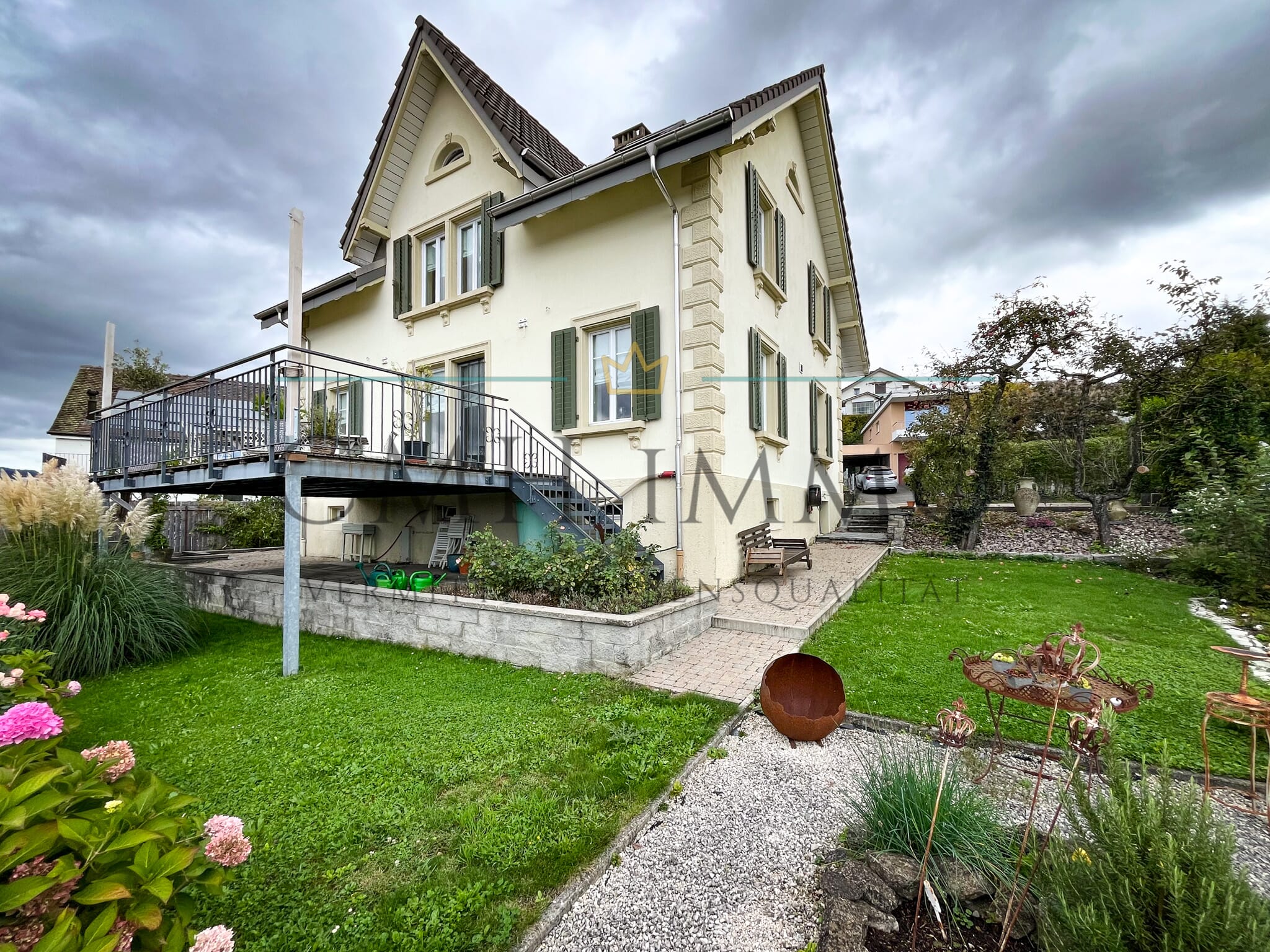 Modernes Einfamilienhaus in der Schweiz
